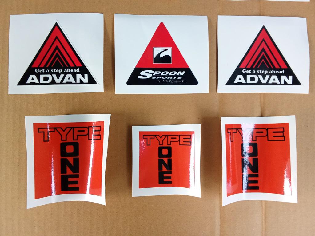 no.998F-1WORLDCHAMPIONSHIP INJAPANステッカー Spoon Sport Type One Advan Decal Sticker Set - Etsy