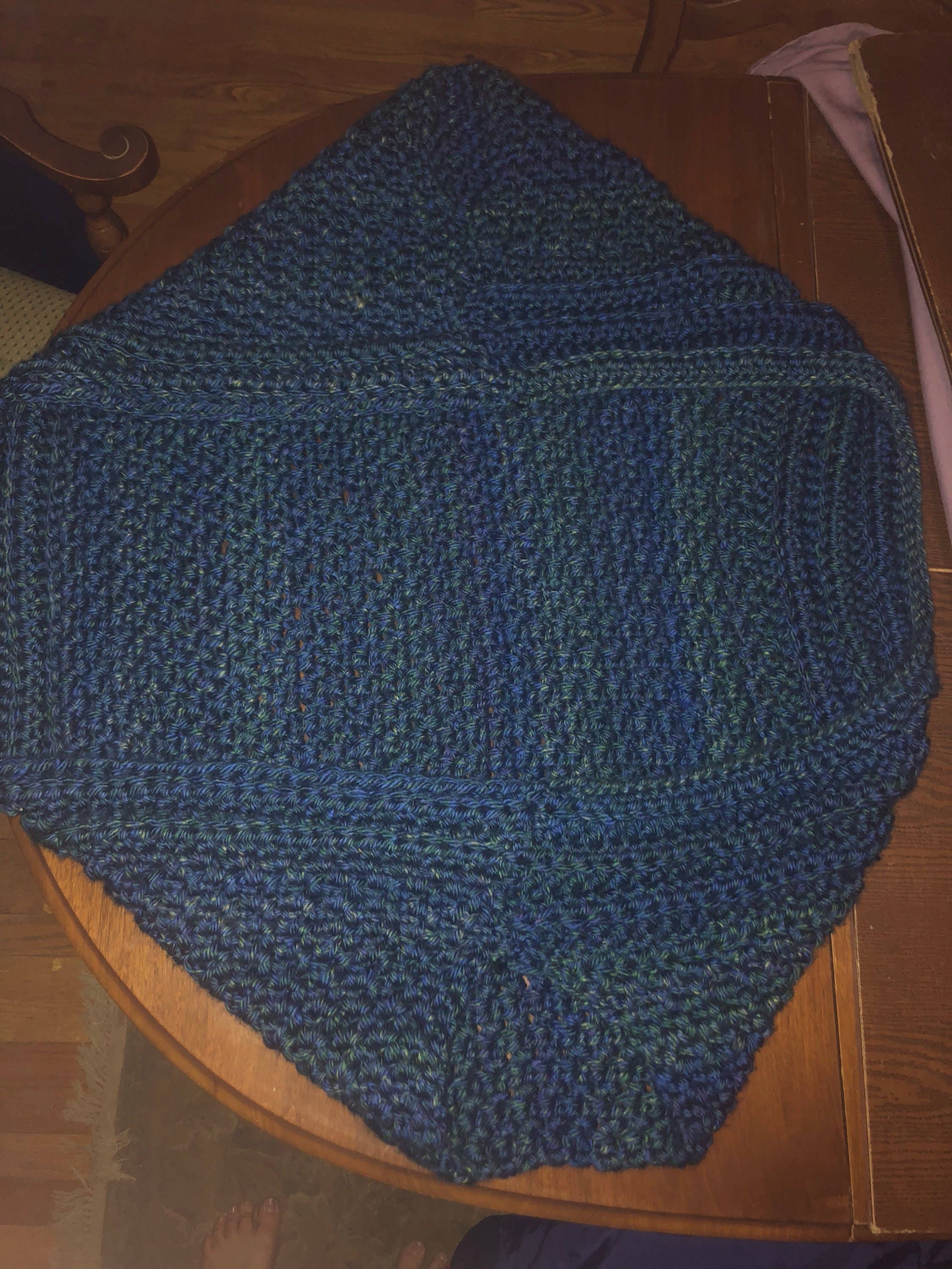 Handmade Wearable Blanket/Shawl Etsy