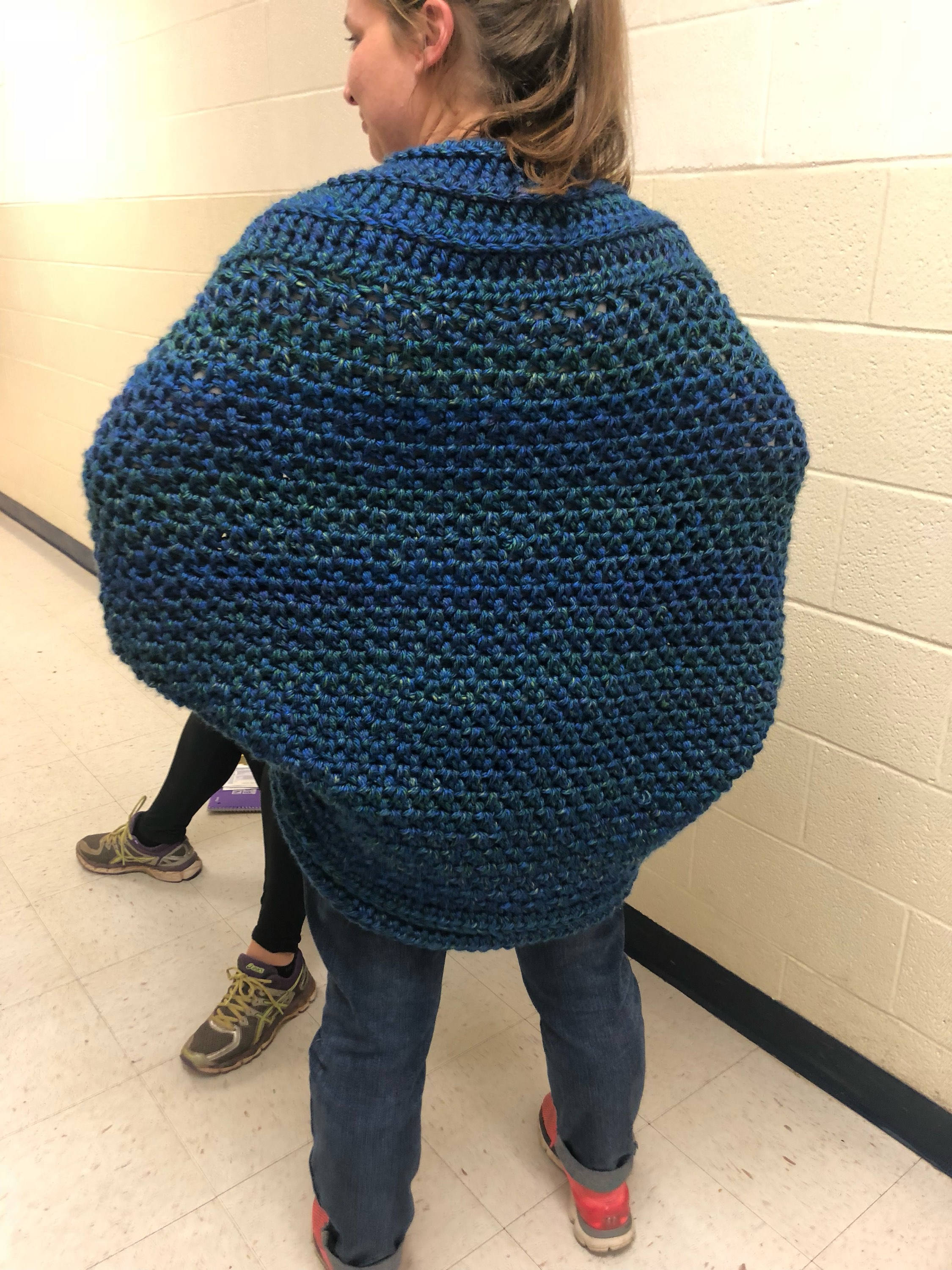 Handmade Wearable Blanket/Shawl Etsy