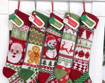 christmas stockings personalized knitted extra large stocking 2018 new christmas ornament for family decorations holiday gift 31 - Extra Large Christmas Ornaments christmas stockings personalized knitted extra large stocking 2018 new christmas ornament for family decorations holiday gift 31 - Extra Large Christmas Ornaments