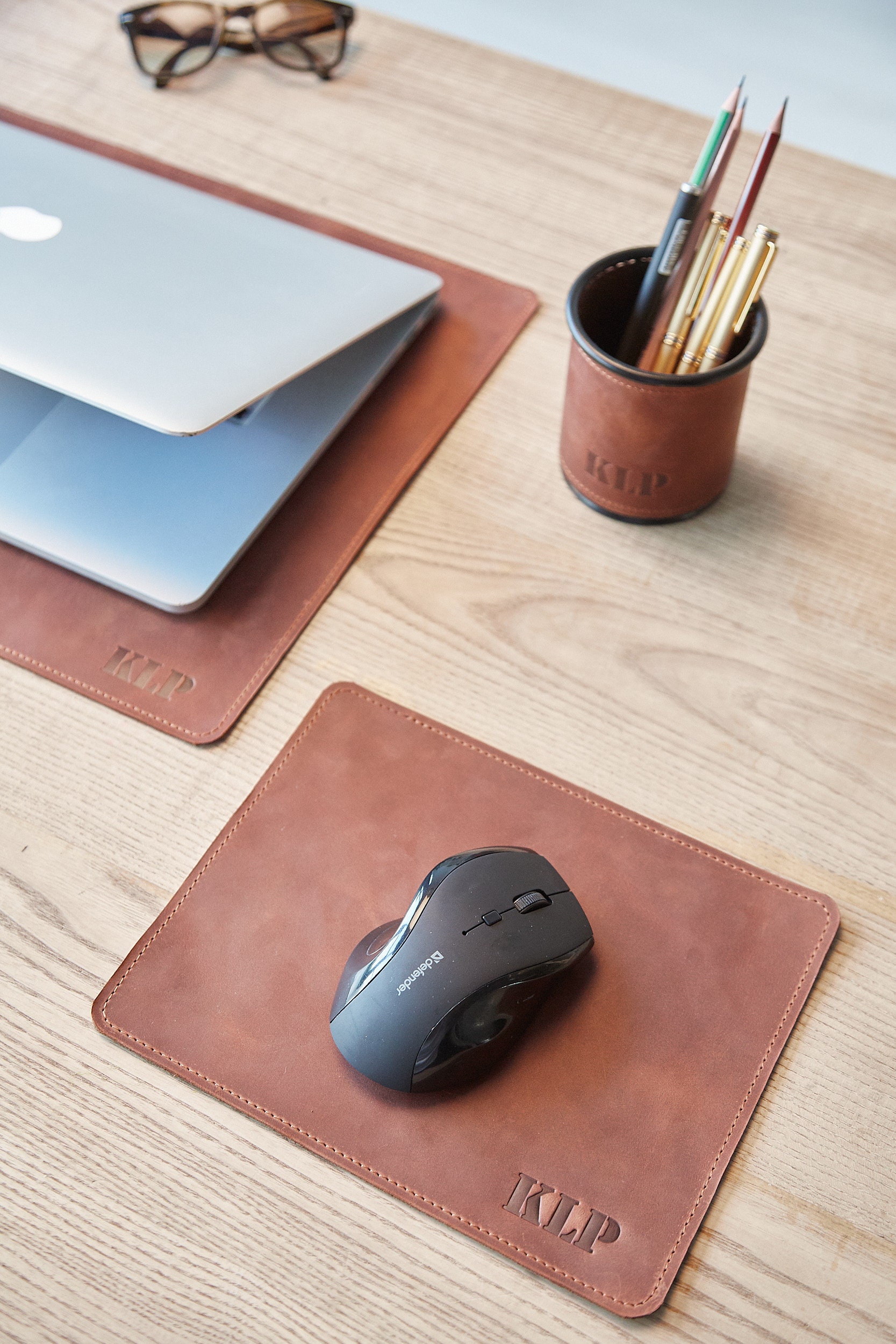 Home Office Desk Accessories Desk Set Pen Cup Personalized Etsy