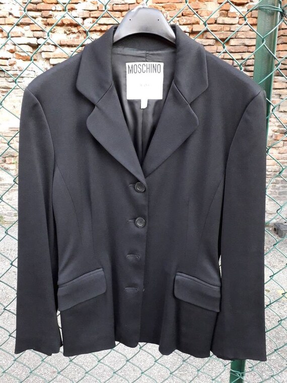moschino jeans blazer