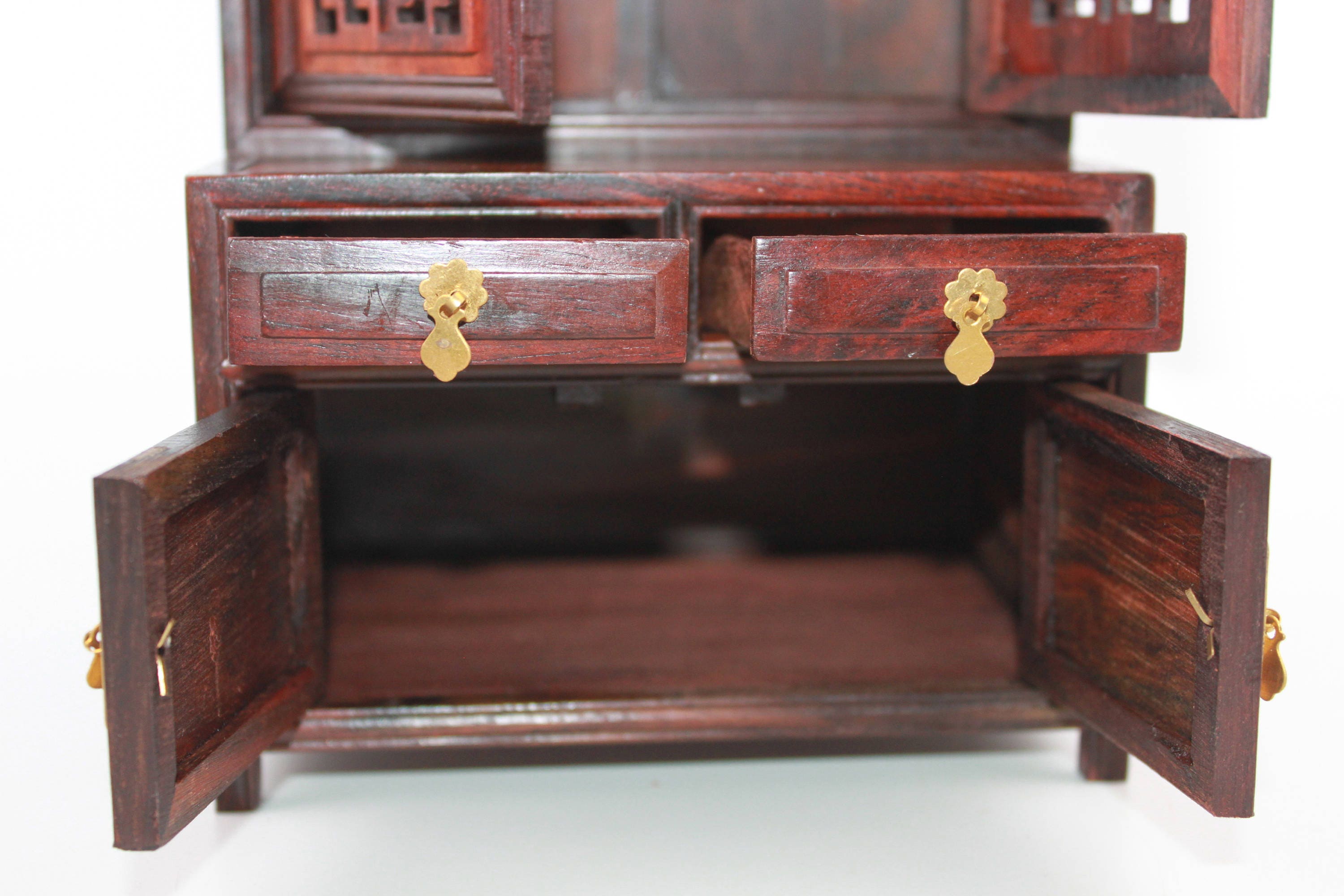 Puppenhaus chinesischen aus Palisander Miniatur Möbel | Etsy