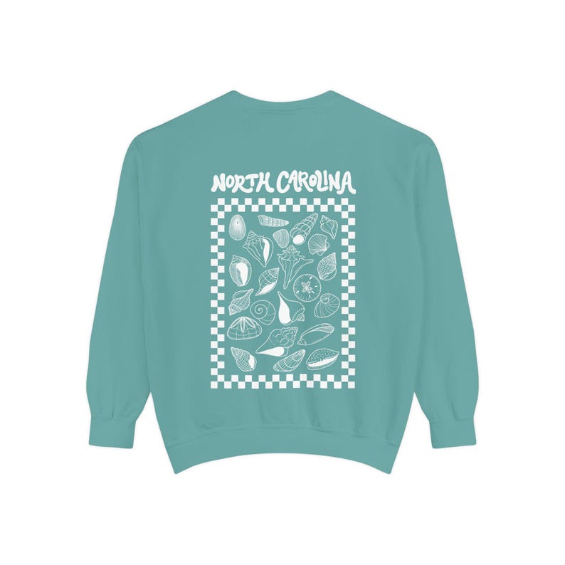 North Carolina Shell Sweatshirt Seafoam