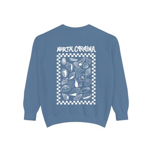 North Carolina Shell Sweatshirt Blue Jean