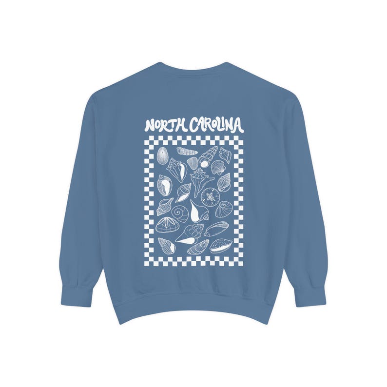 North Carolina Shell Sweatshirt Blue Jean