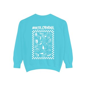North Carolina Shell Sweatshirt Lagoon Blue