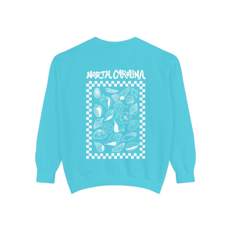 North Carolina Shell Sweatshirt Lagoon Blue