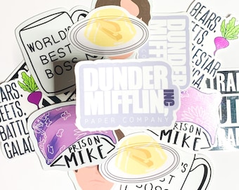 The Office Sticker | Dunder Mifflin Logo Sticker