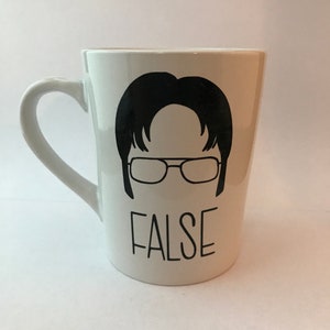 Dwight Schrute - False - Sublimated Mug