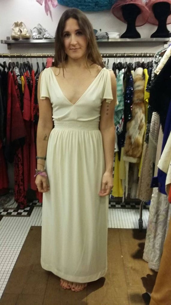 1970s Vintage Wedding Dress