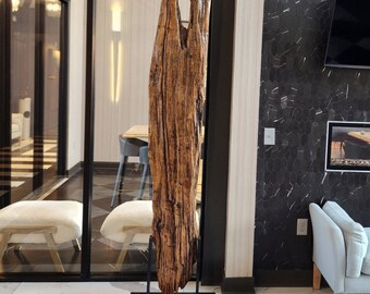 Solid Driftwood Branch Tree Wall Bookshelf, Rustic Floating Shelf Art, Handmade Natural Wood Bookcase, Unique Wall Decor for Home and Office