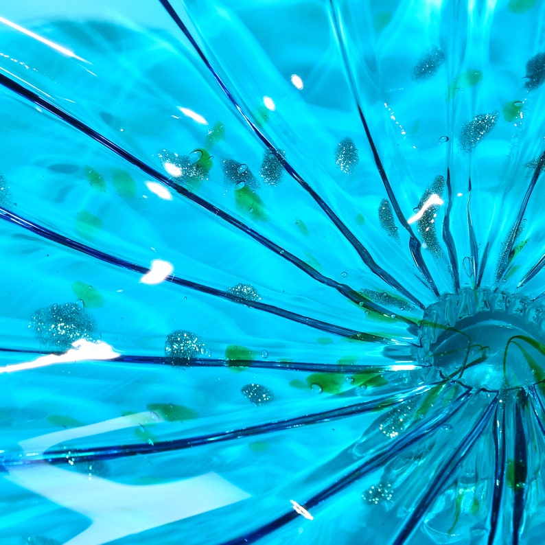 Blown Mounted Glass Art Wall Sculpture Etsy