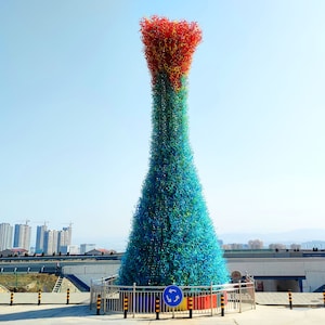 Giant Glass Art Sculpture for Public Space Landmarks
