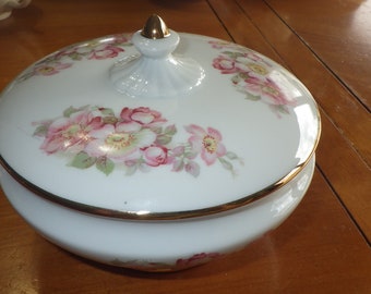 Seltmann Weiden Dorothea Vegetable Bowl China Blau Blue and White Large 10 12 Serving Bowl Bone China Bavaria West Germany Vegetable Bowl
