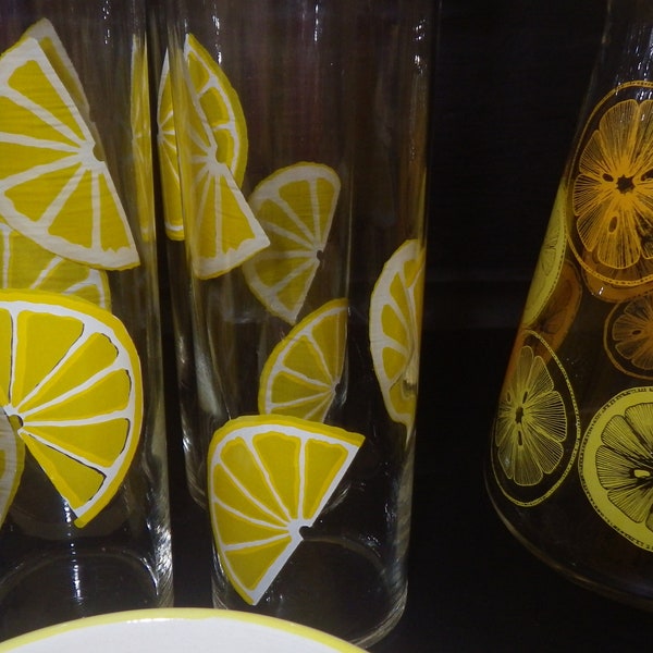 Lemonade Glasses Etsy