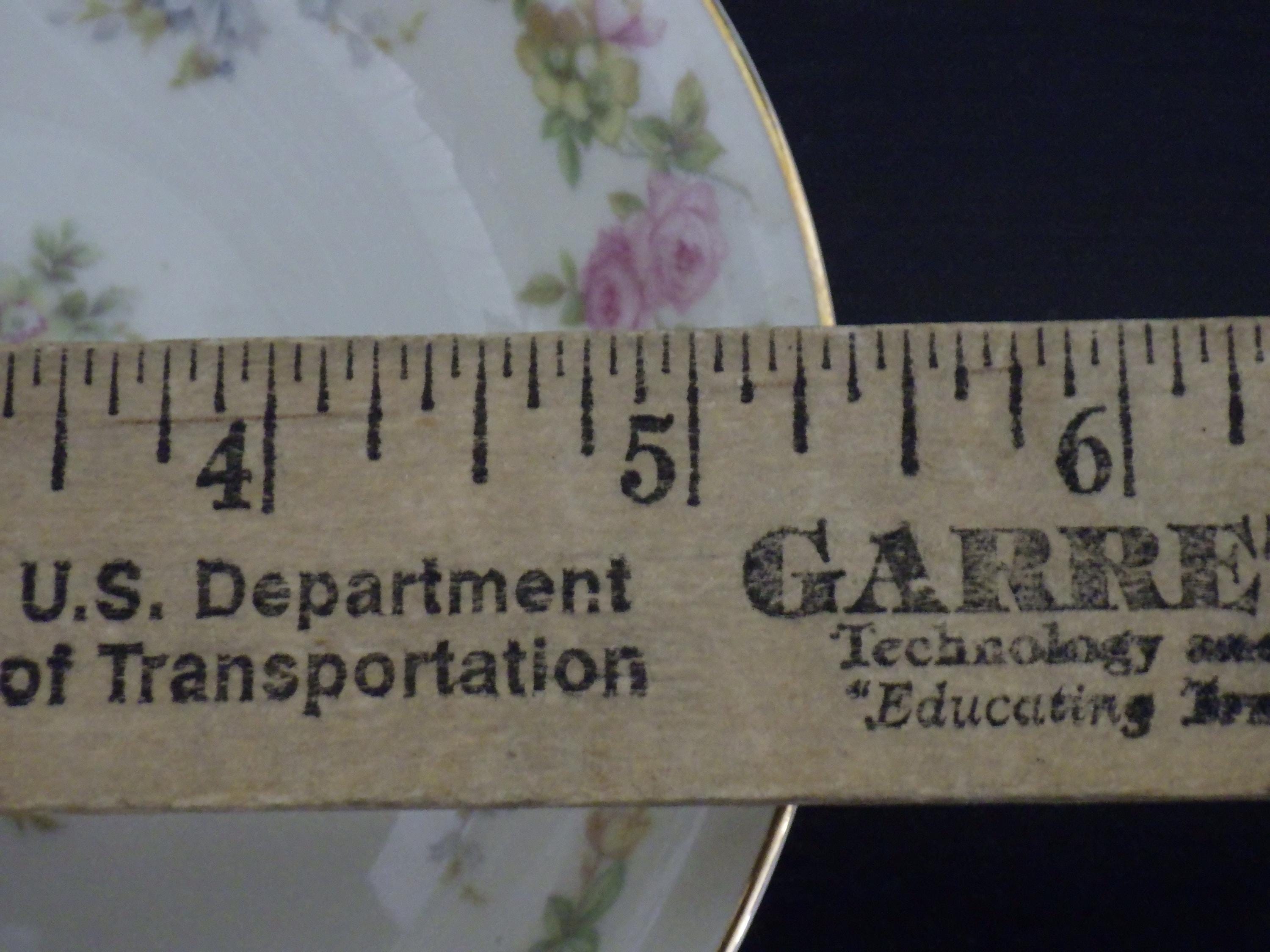 Vintage KPM Germany China Fruit Bowl: Riviera Royal Ivory, Gold