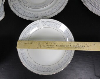 Vintage China Dinnerware Set Arcadia Fine China of Japan S/6 #5110