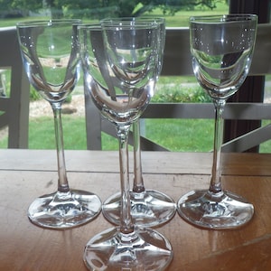 Vintage Cordial Stiele Gläser Aperitif Gläser dünne elegante Stiele 4 4 Unzen Stiele