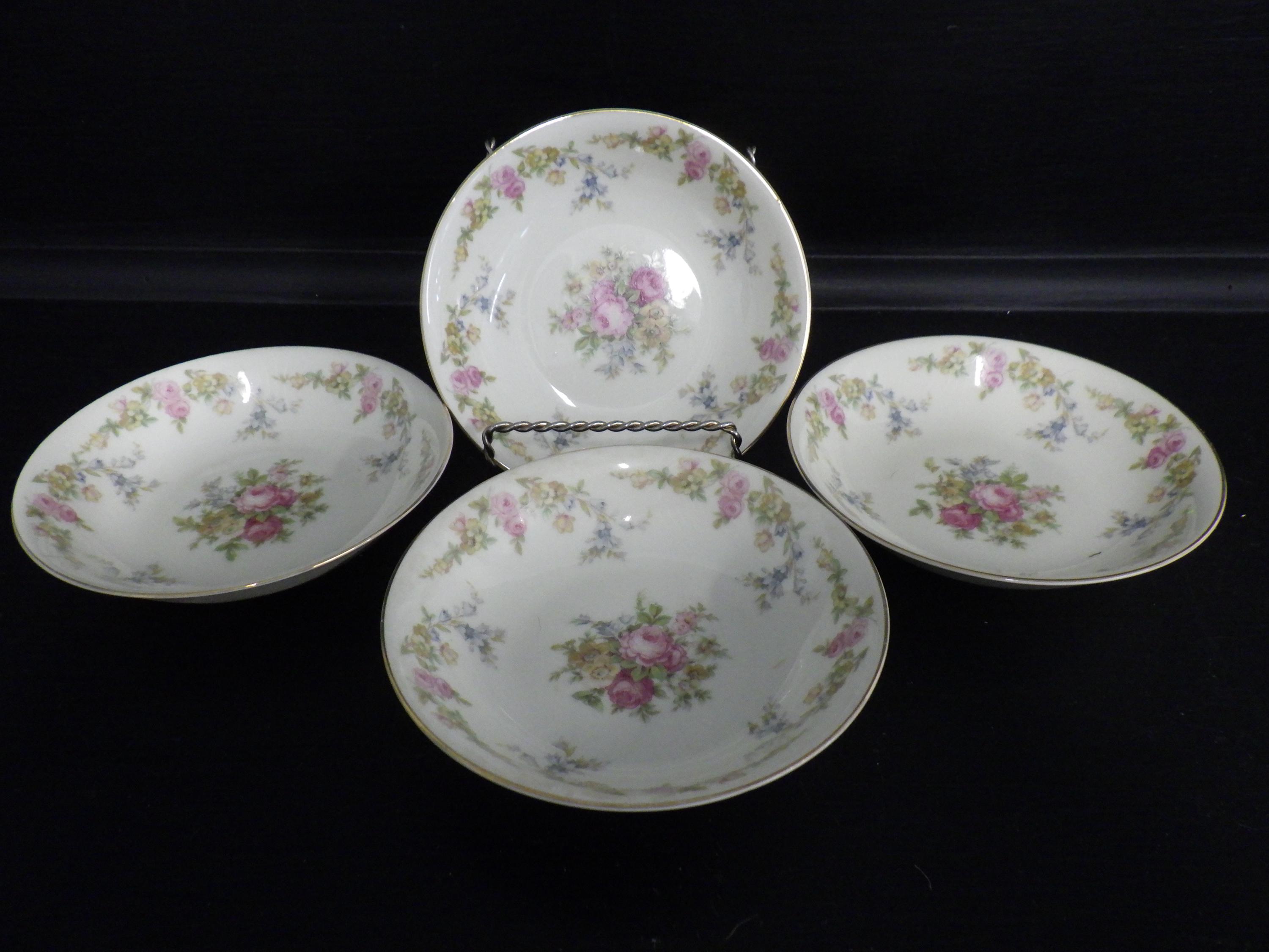 BUCKINGHAM Royal Ivory KPM Germany SQUARE SALAD PLATE 1934