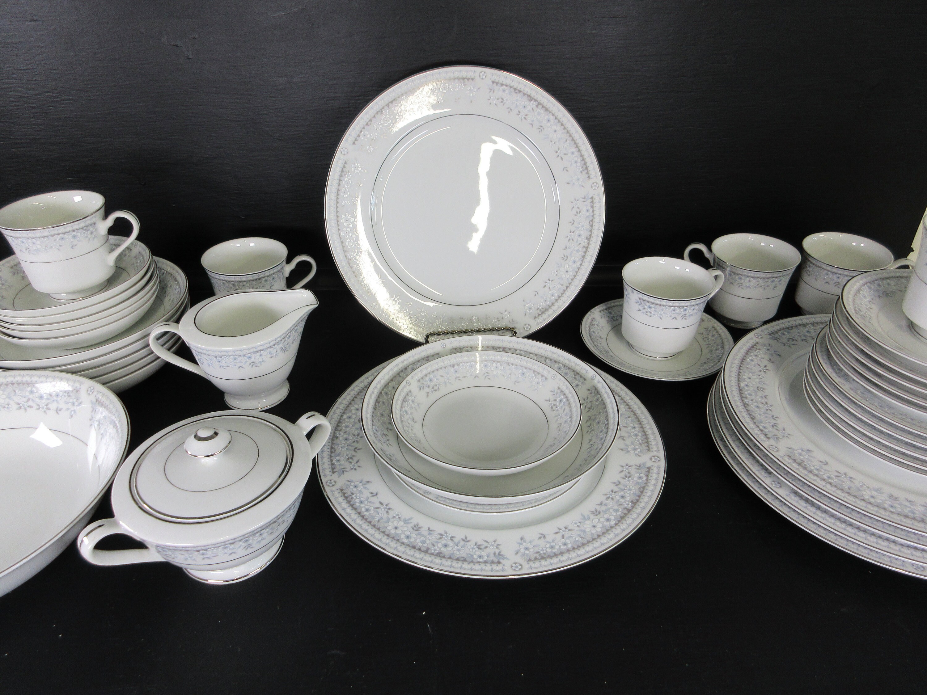 希少品！Spode　Fine Bone China　ARCADIAシリーズ　4枚 Vintage China Dinnerware Set Arcadia Fine China of Japan S/6 #5110