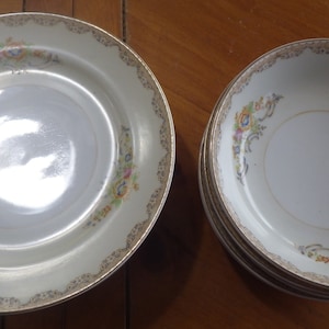 Fine China fruit bowl Bread Plate CWJ1 by COSMOS WARE Occupied Japan 11pc