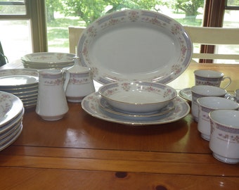 Juego de vajilla de porcelana fina China Pearl Catherine Service