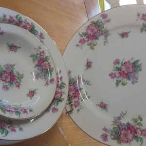 Fine China Dinnerware set Hanford JYOTO Dinner plate salad plate soup fruit