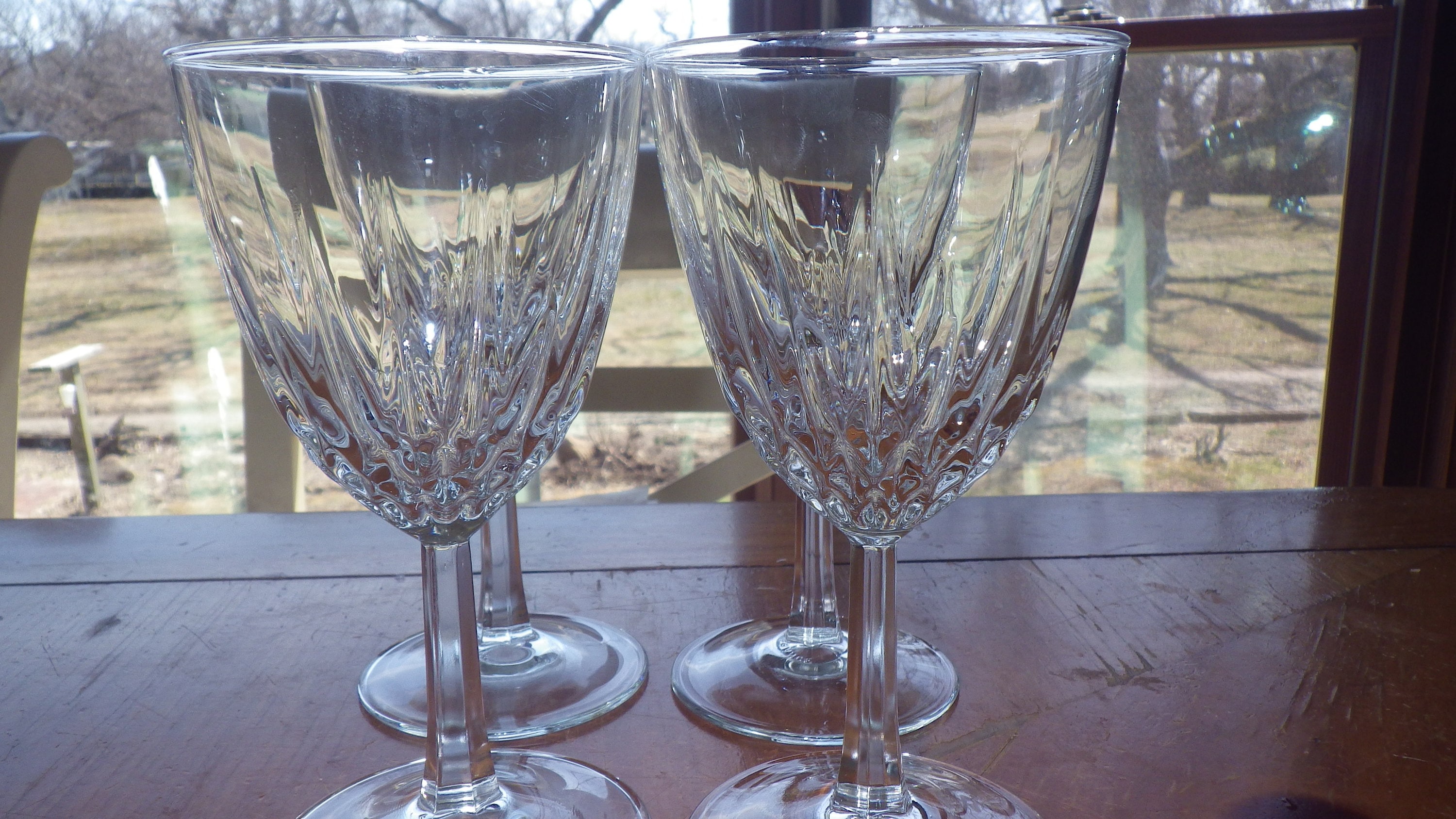 クリアクラレットワイングラスゴブレット ディアマント クリスタル