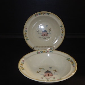 Heartland Soup Cereal Bowls by International China Co Thailand 2 7&quot; rimmed bowls