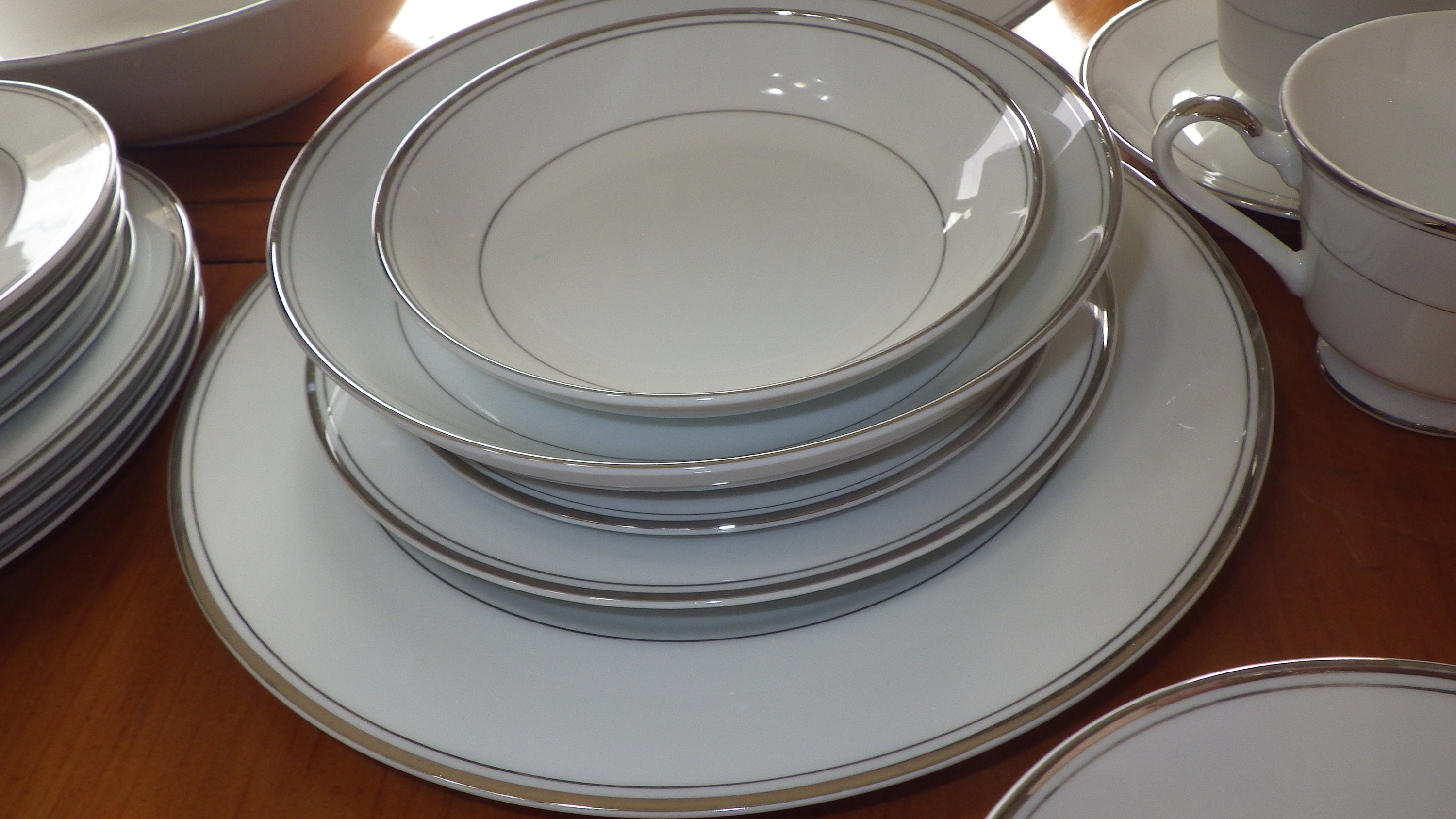 Fine China Dinnerware Sincerity by IMPERIAL China Wedding China Rimmed