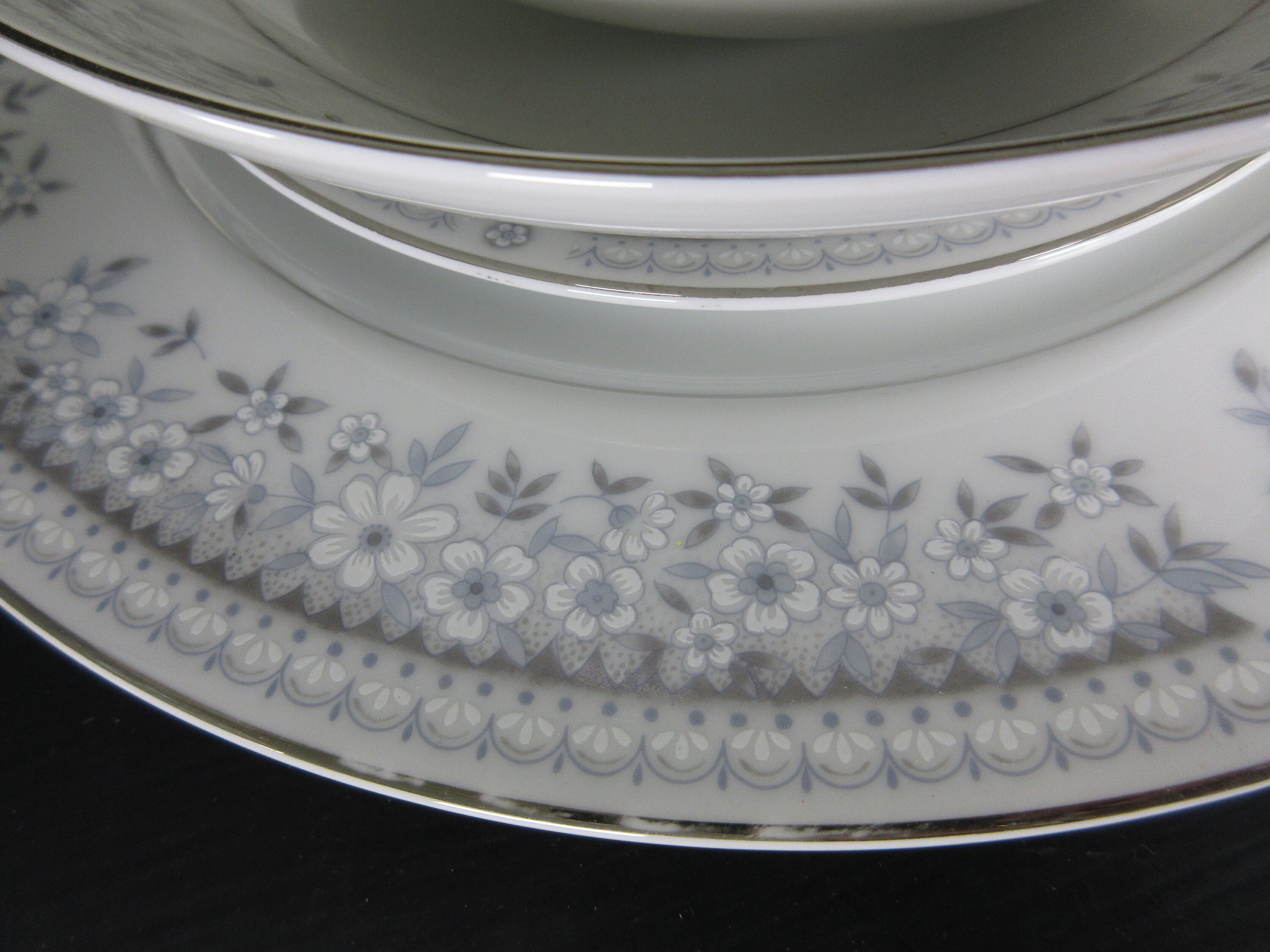 Vintage China Dinnerware Set Arcadia Fine China of Japan S/6 #5110