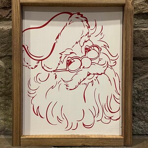 Christmas Santa | Old-Timey Santa | MADE TO ORDER