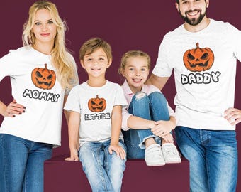 Personalized Halloween Family Matching T-shirts