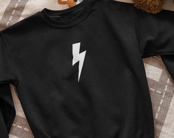 Sudadera con relámpagos, sudadera con capucha con relámpagos