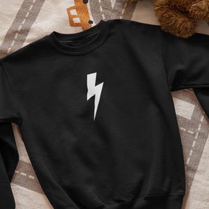 Sudadera con relámpagos, sudadera con capucha con relámpagos