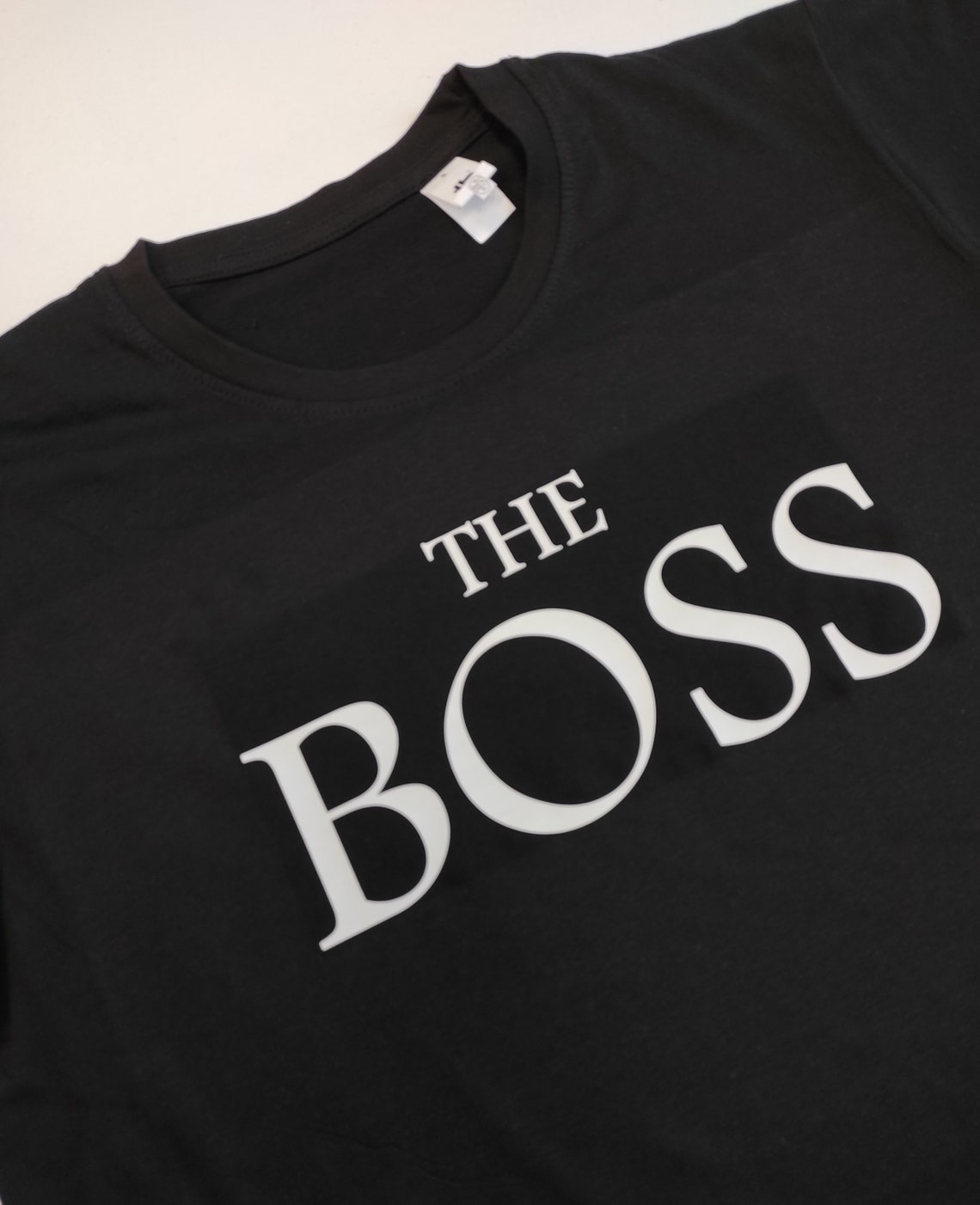 The Boss and the Real Boss Shirts Set Boss Real Boss Etsy
