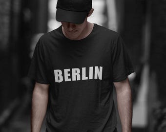 Camiseta de Berlín, camiseta de Berlín, camiseta de Alemania, regalo para alemán