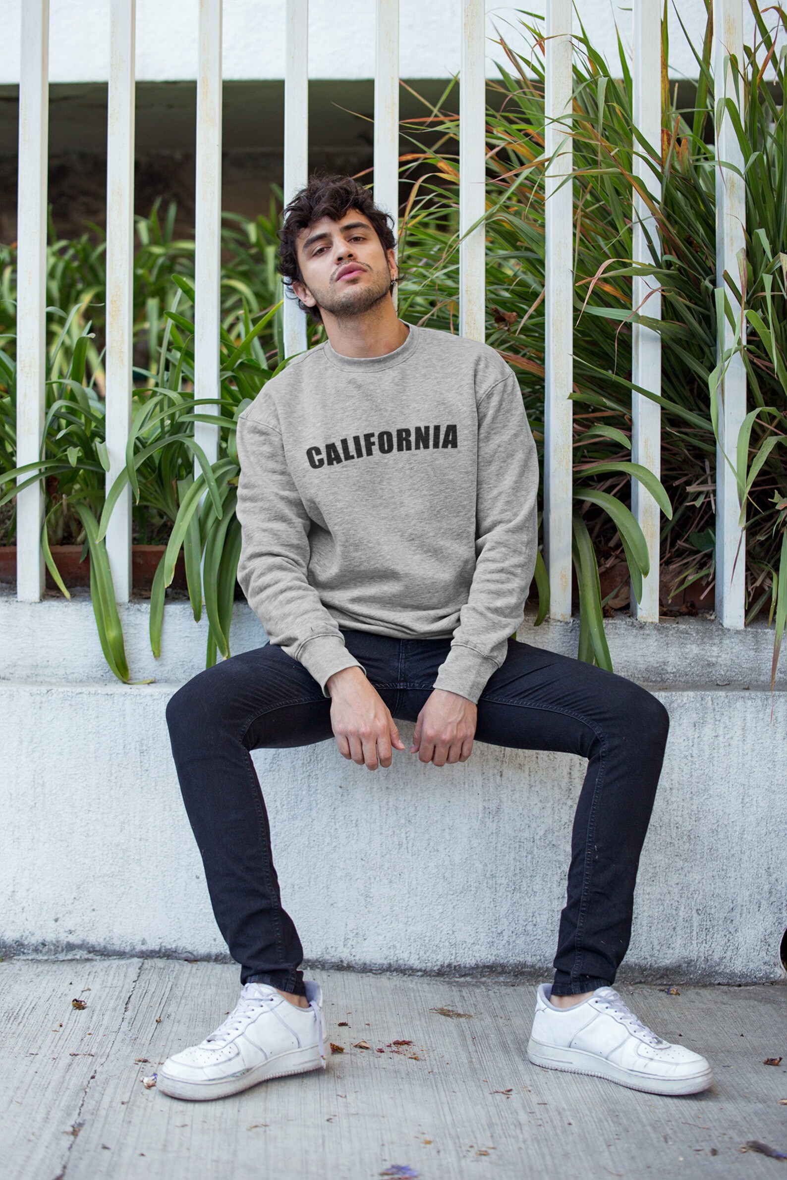 Jack & Jones POINT BADGE - Sweatshirt - Schwarz/noir