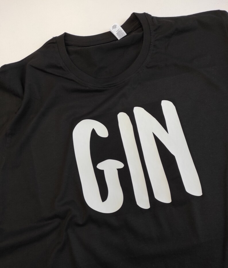 Gin Tonic Tshirt, Gin and Tonic Tshirts Set, Couple Matching Shirts, Best Friends Tshirts Set