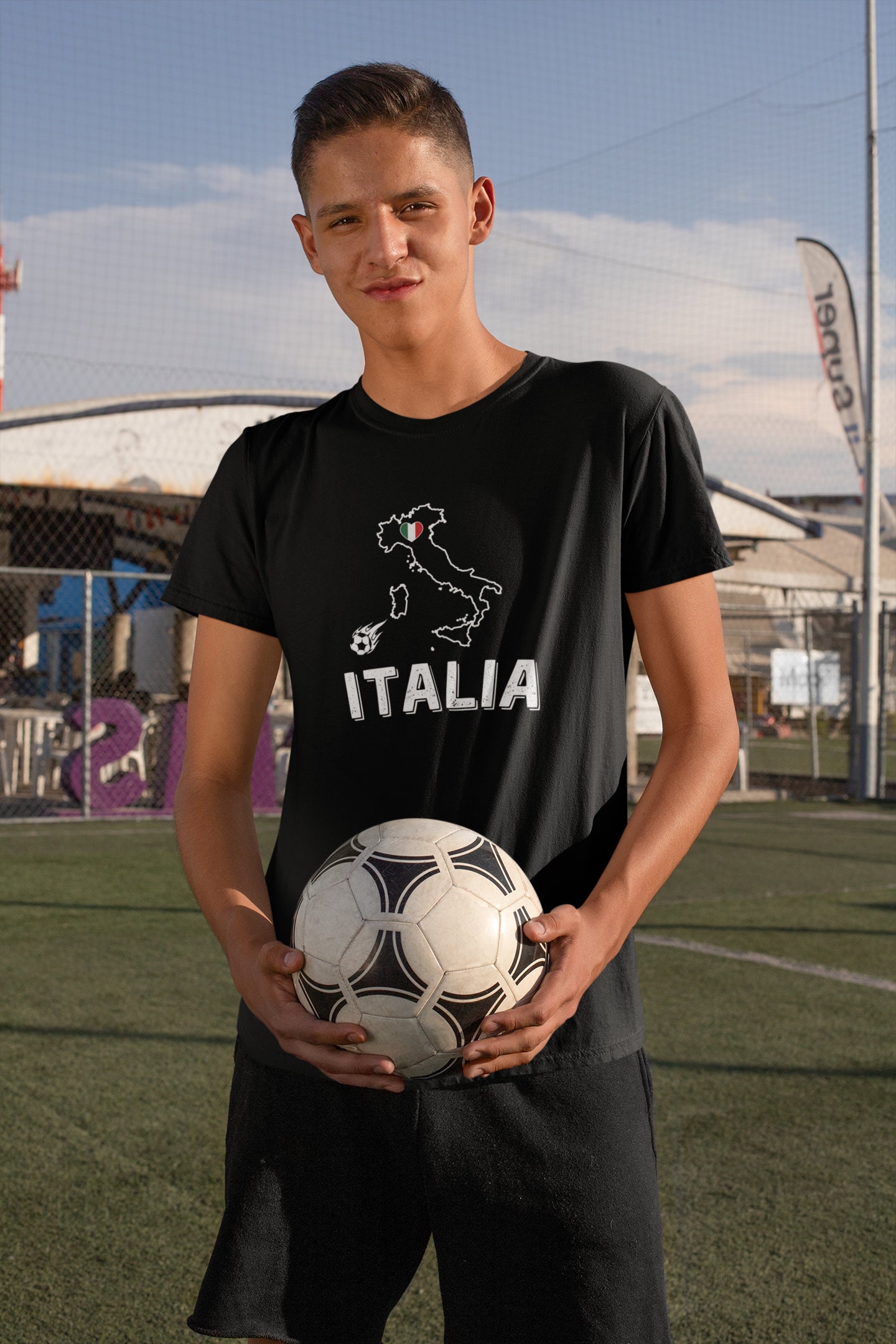 Italy Football T-shirt Italian Football 