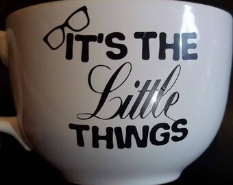 Soup mug- coffee cup- little things-