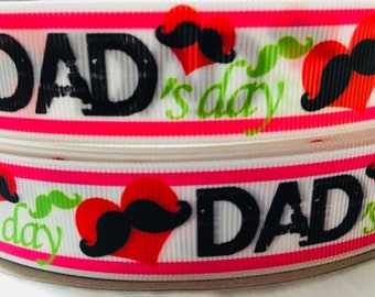mustache ribbon etsy