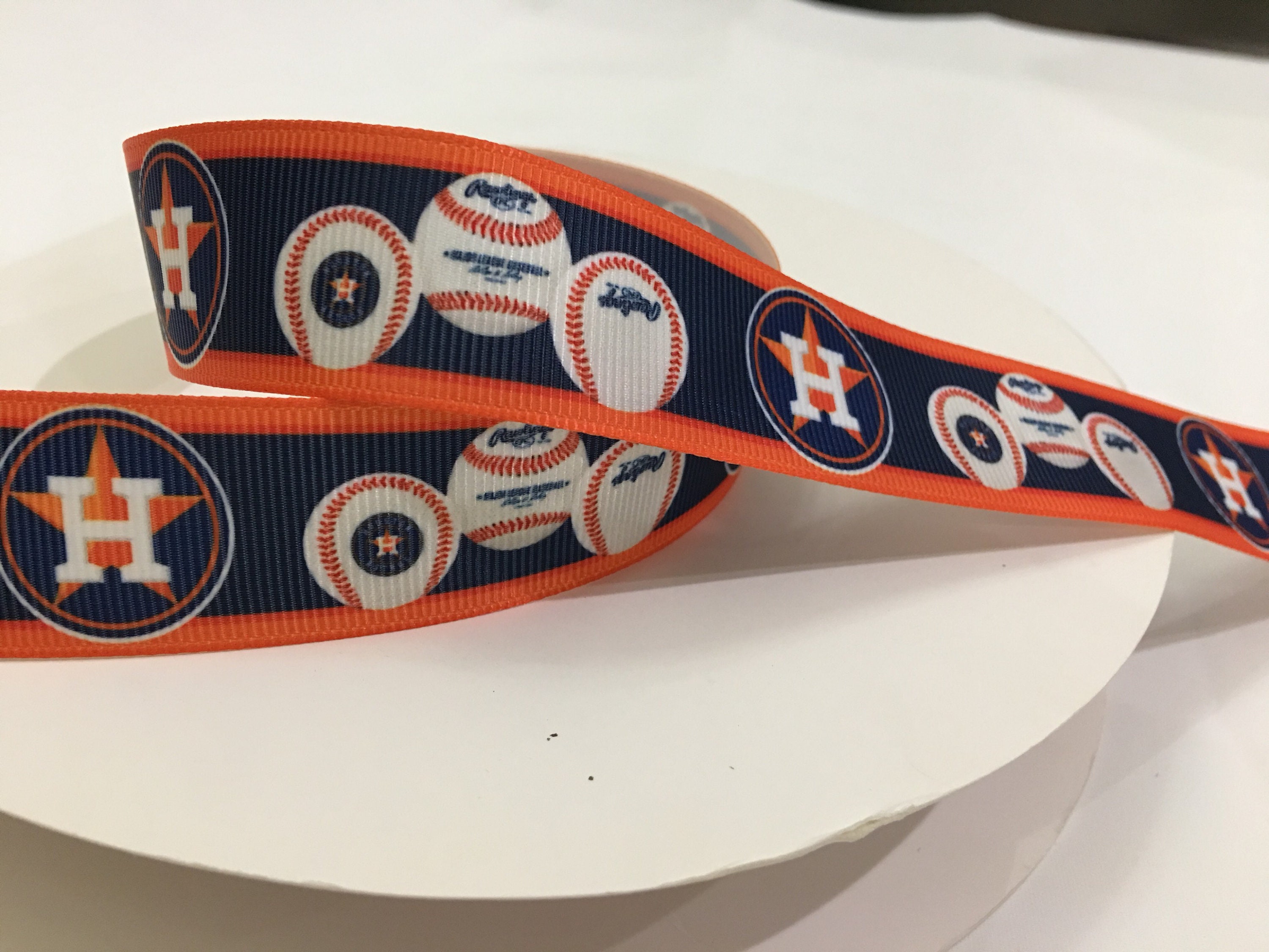 Houston astros ribbons baseball ribbons sports ribbons Etsy