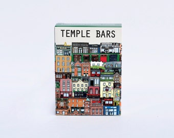 Temple Bars Playing Cards, Dublin Gift, Temple Bar, Irish Gift, Souvenir, Irish Pubs, Illustrations