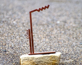 ORIGINAL Cork Wild Atlantic Metal Model, Cork Gift, Wild Atlantic Way, Irish Gift, Souvenir, Irish Art, Original Wild Atlantic Metal Model