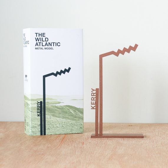 Wild Atlantic Metal Model, Kerry, Wild Atlantic Way Gift, Wild Atlantic Way Souvenir, Irish Gift, ORIGINAL Wild Atlantic Metal Models
