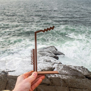 ORIGINAL Wild Atlantic Metal Model - Donegal, Wild Atlantic Way, Irish Gift, Donegal Gift, Souvenir, Metal, High Quality