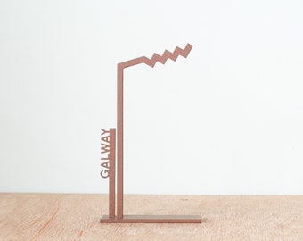 Galway Wild Atlantic Metal Model, Wild Atlantic Way, Galway Gift, Irish Gift, Souvenir, Metal Ornament, High Quality