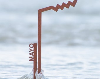 ORIGINAL Wild Atlantic Metal Model, Wild Atlantic Way Gift, Wild Atlantic Way Souvenir, Irish Gift, Ireland Gift, High Quality